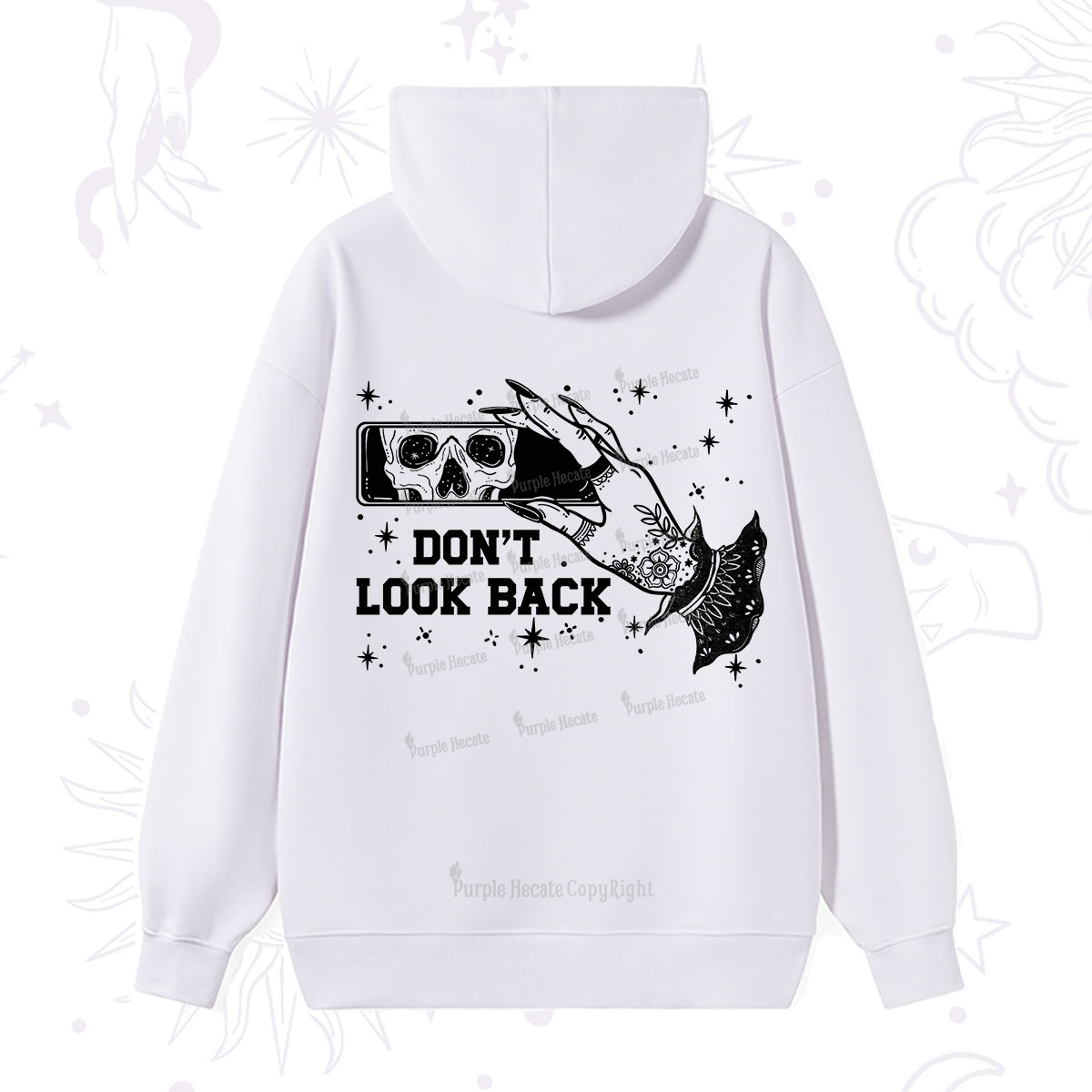 Purplehecate Don't Look Back Hoodie