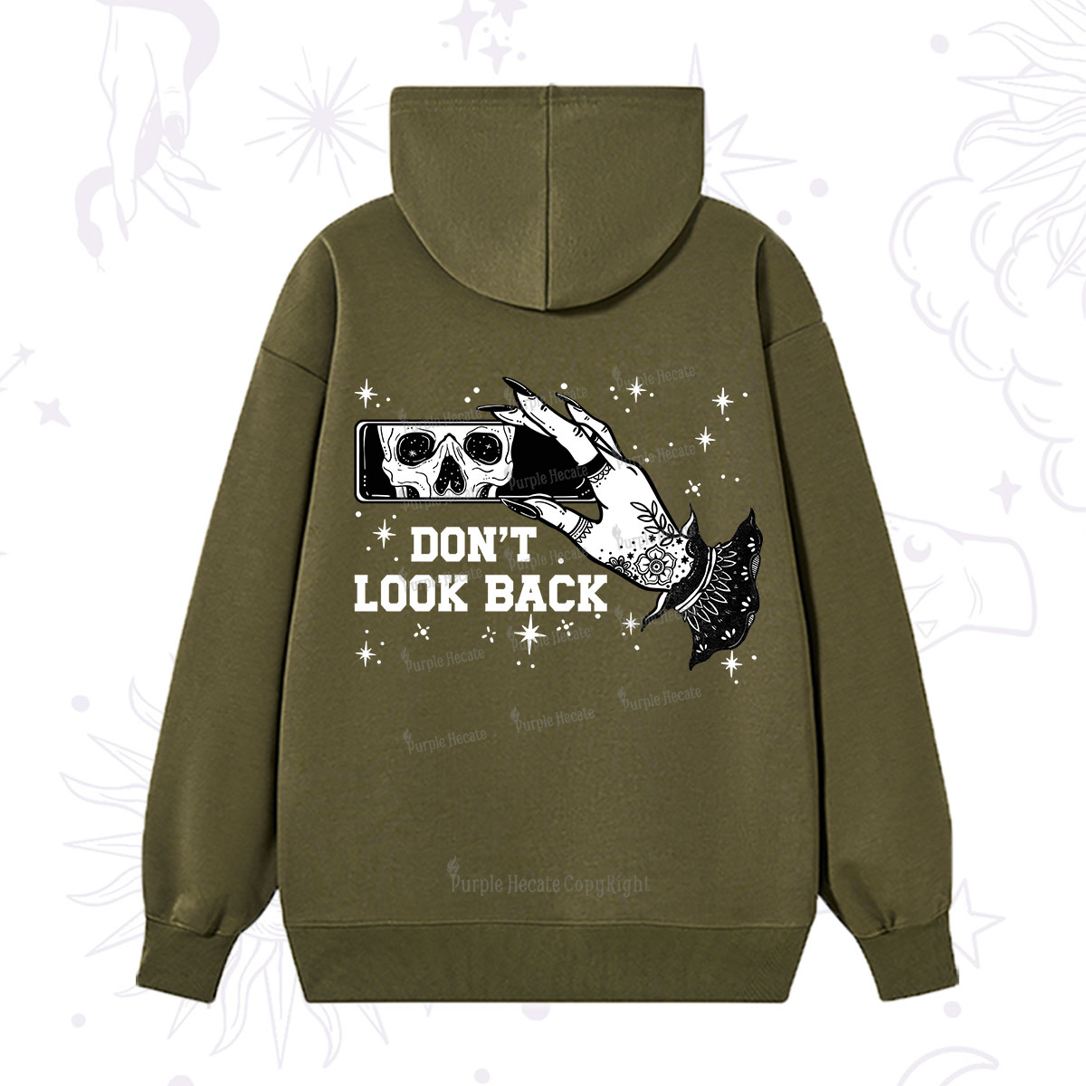 Purplehecate Don't Look Back Hoodie