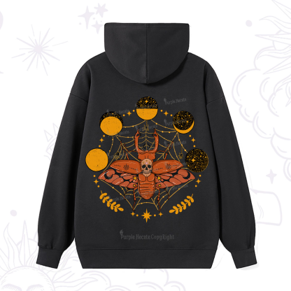 Purplehecate Lunar Web Death Beetle Hoodie