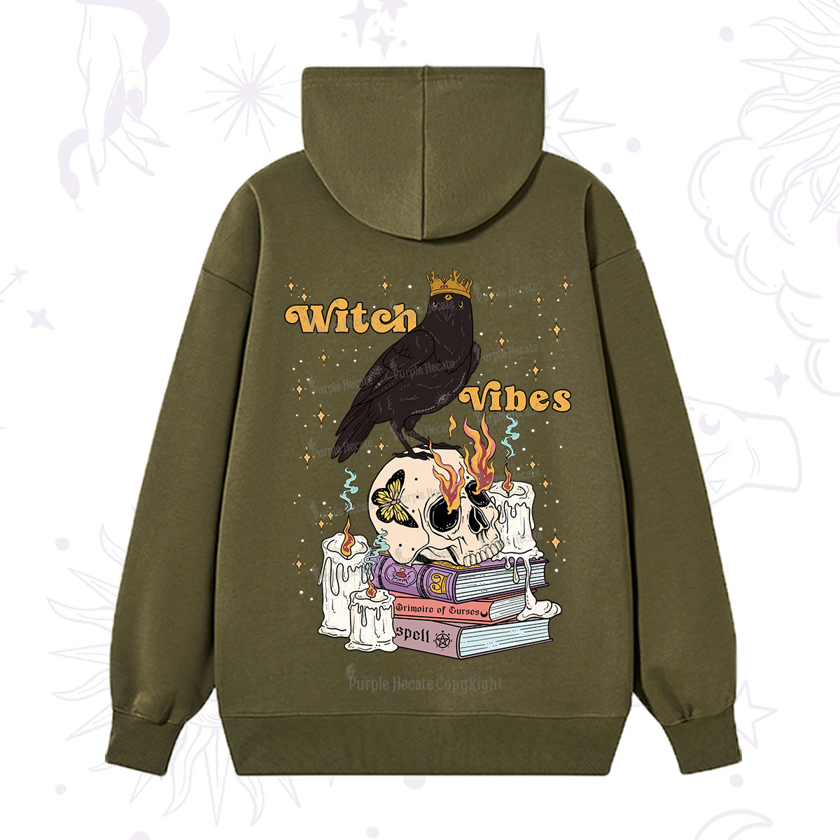 Purplehecate Witch Vibes Hoodie