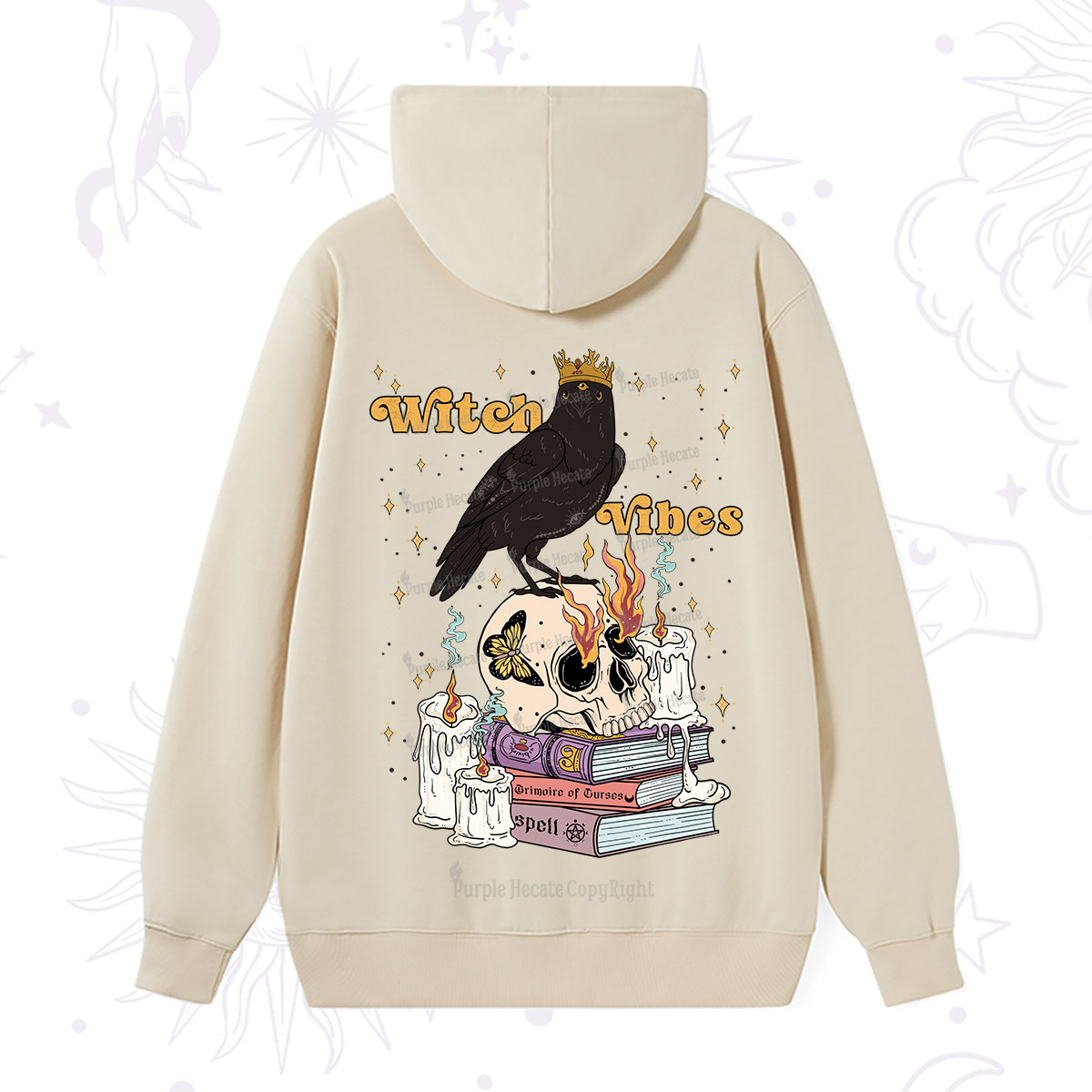 Purplehecate Witch Vibes Hoodie
