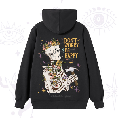 Purplehecate Don't Worry Be Happy Hoodie