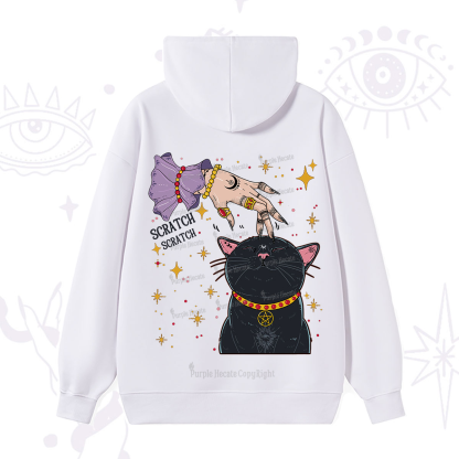 Purplehecate Witch's Cat Scratch Hoodie