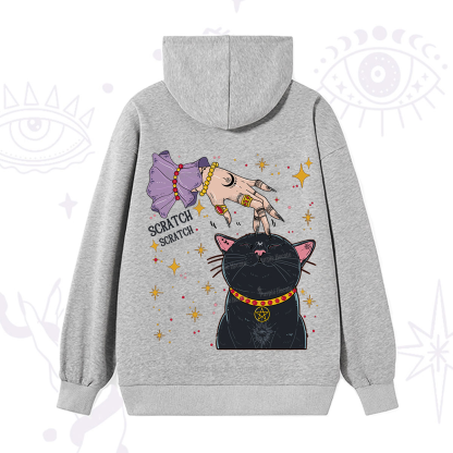 Purplehecate Witch's Cat Scratch Hoodie