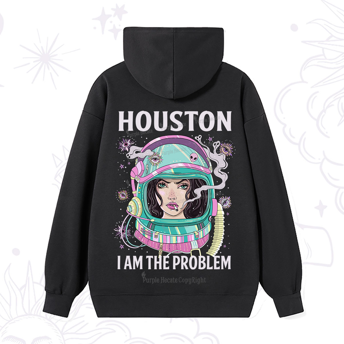 Purplehecate Houston I am the problem Hoodie
