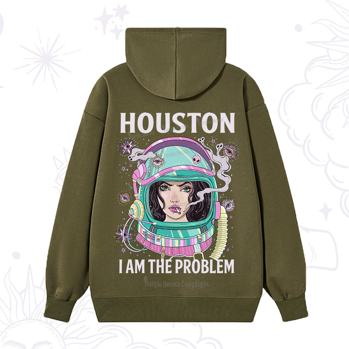 Purplehecate Houston I am the problem Hoodie