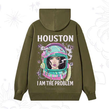 Purplehecate Houston I am the problem Hoodie