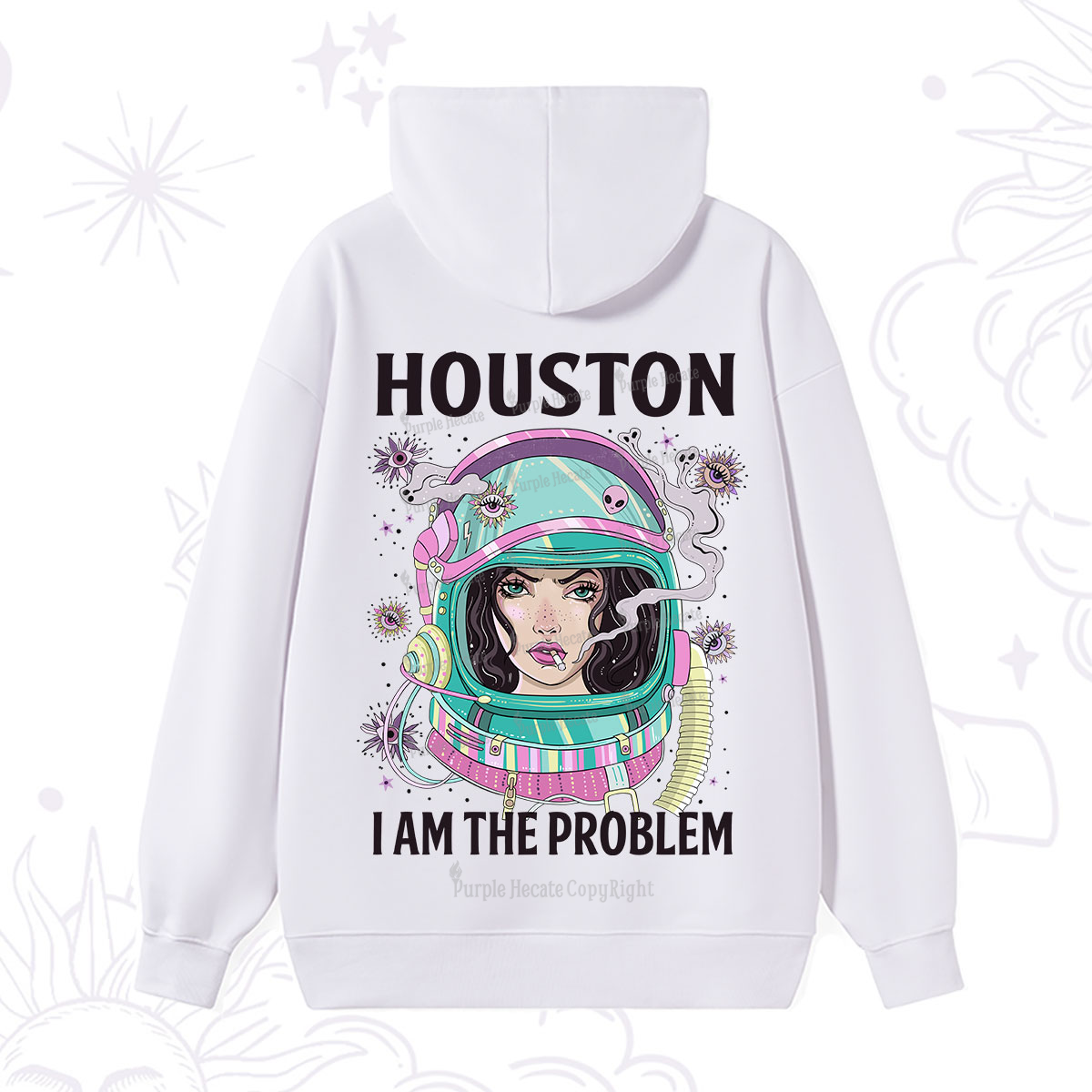 Purplehecate Houston I am the problem Hoodie