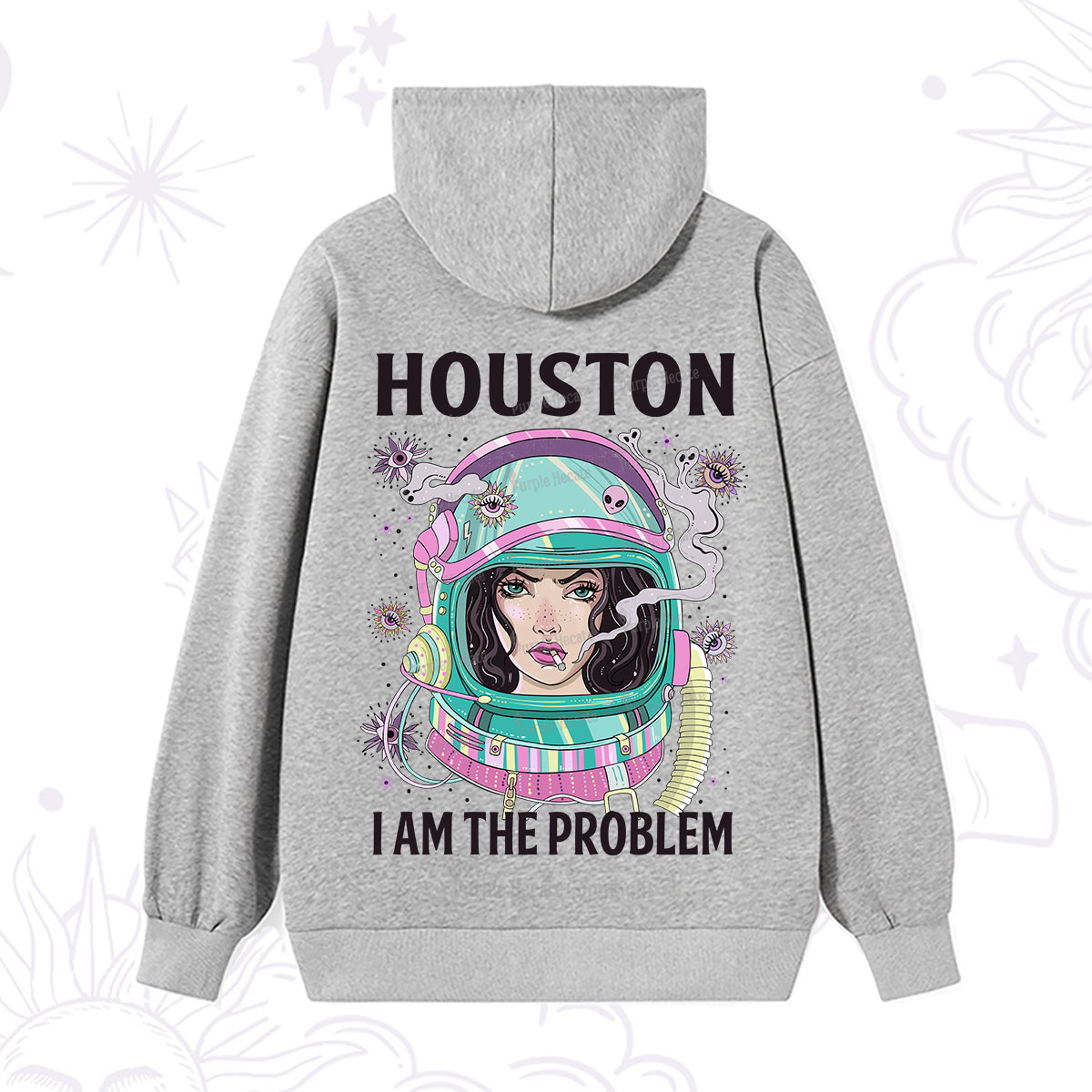 Purplehecate Houston I am the problem Hoodie
