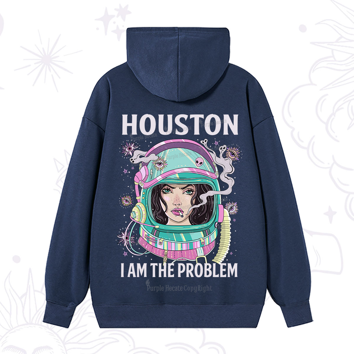 Purplehecate Houston I am the problem Hoodie