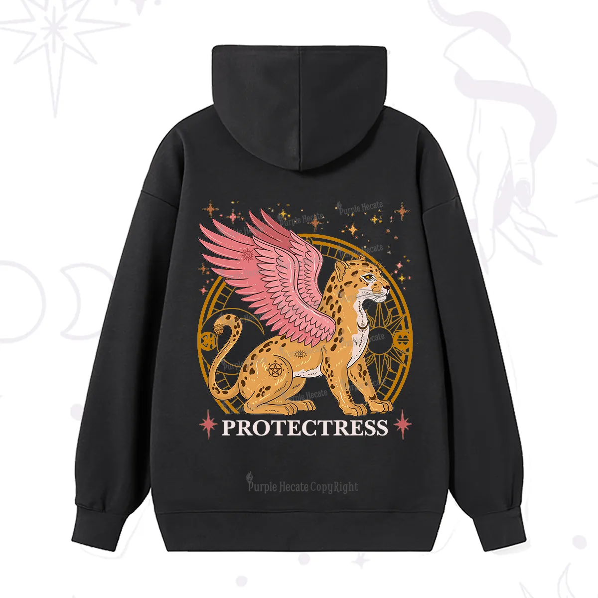 Purplehecate Celestial Protectress Hoodie