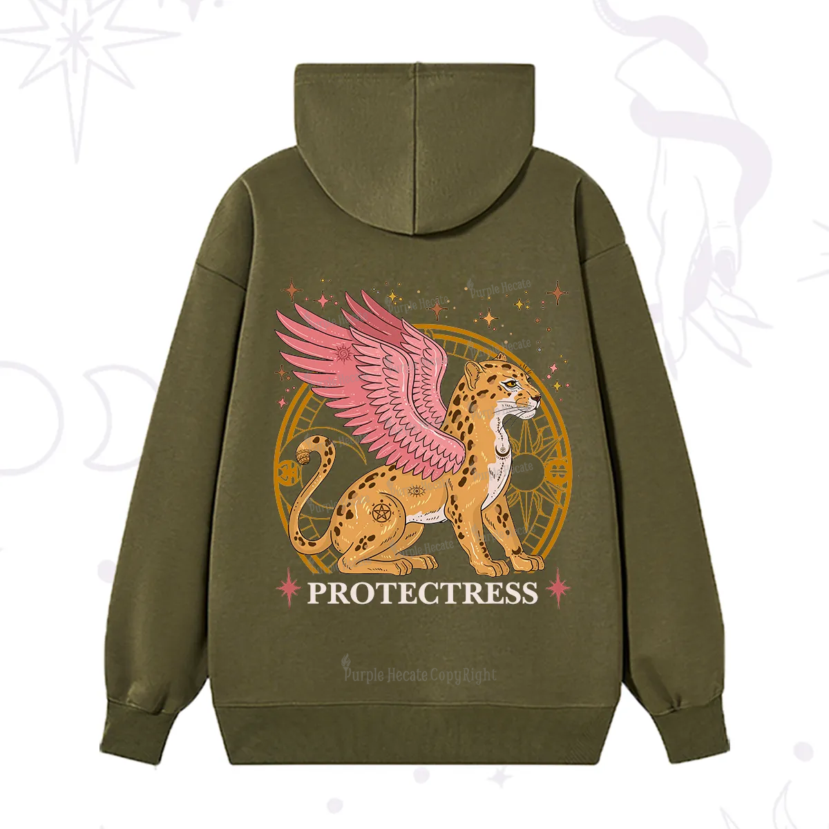 Purplehecate Celestial Protectress Hoodie
