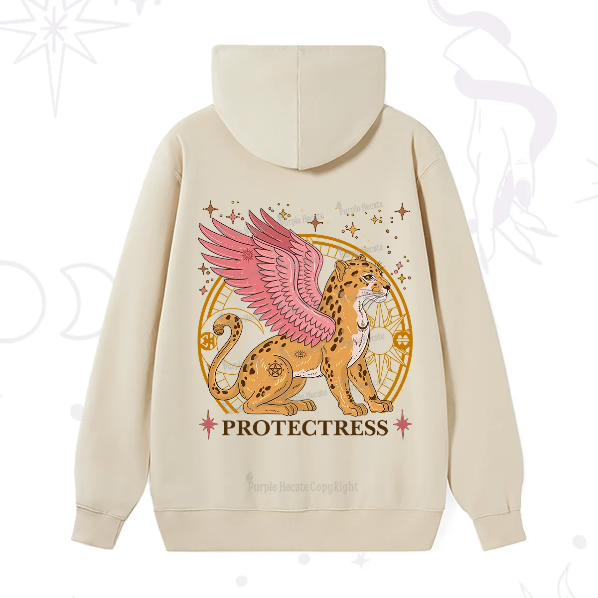 Purplehecate Celestial Protectress Hoodie