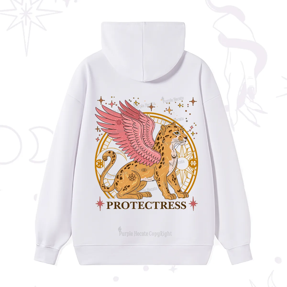 Purplehecate Celestial Protectress Hoodie
