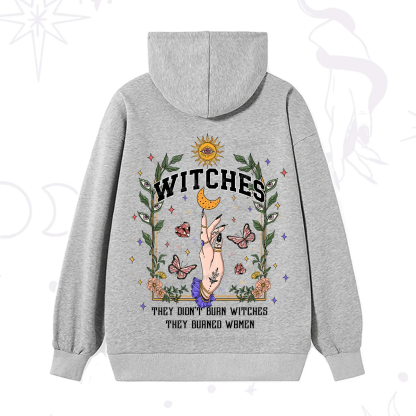 Purplehecate They Didn't Burn Witches They Burned Women Hoodie