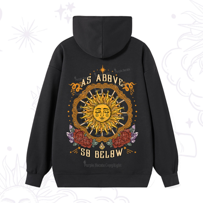 Purplehecate As Above So Below Hoodie