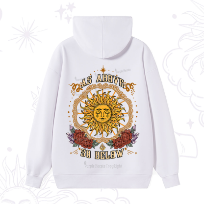 Purplehecate As Above So Below Hoodie