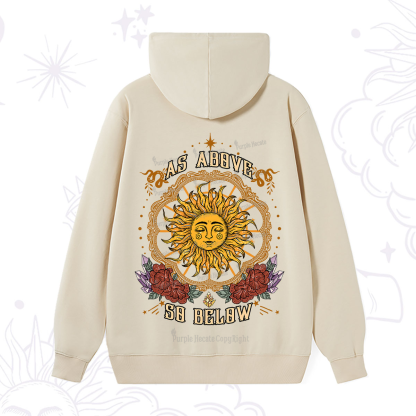 Purplehecate As Above So Below Hoodie