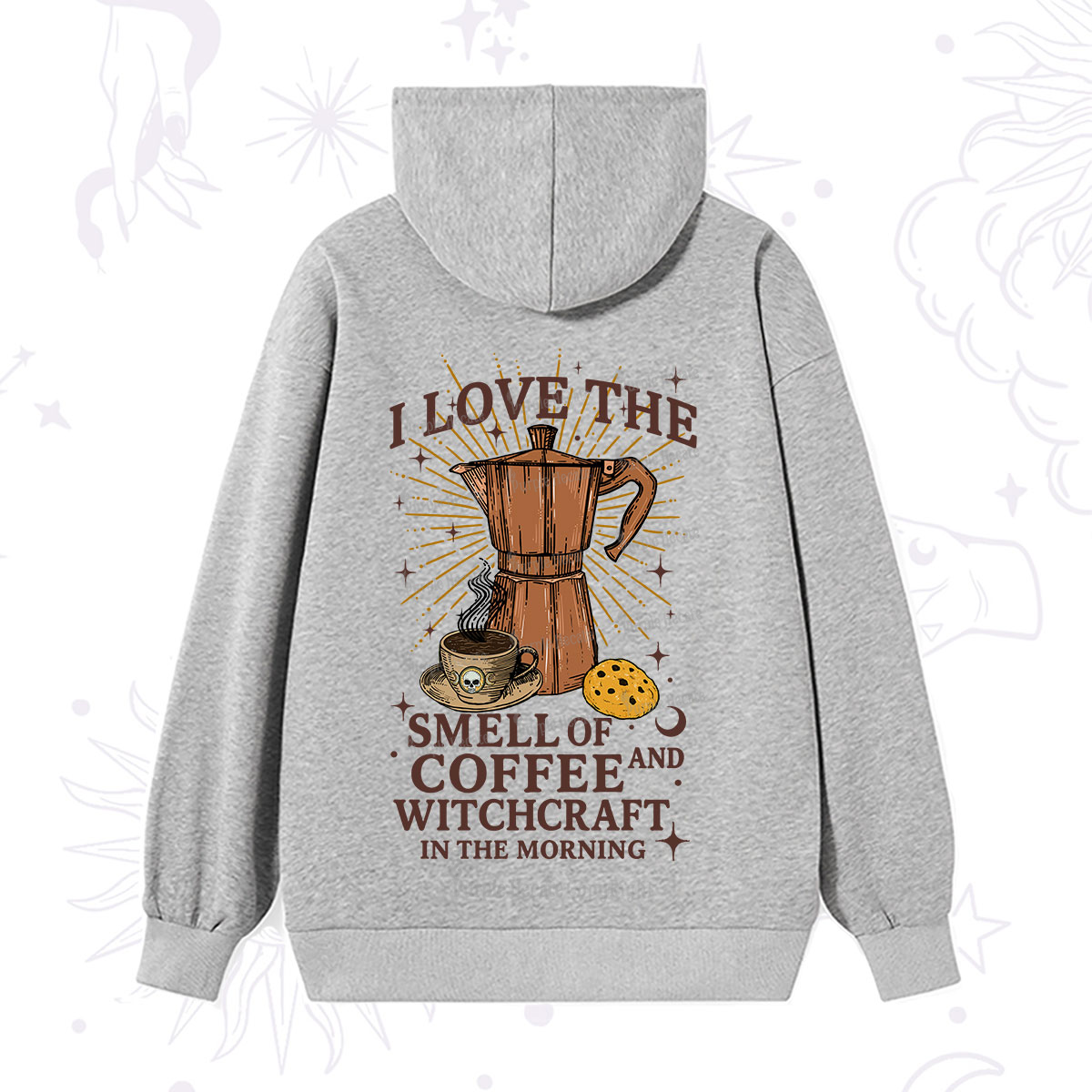 Purplehecate I Love The Smell Of Coffee And Witchcraft In The Morning Hoodie