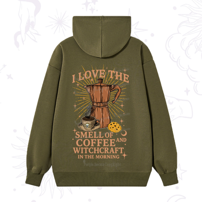 Purplehecate I Love The Smell Of Coffee And Witchcraft In The Morning Hoodie