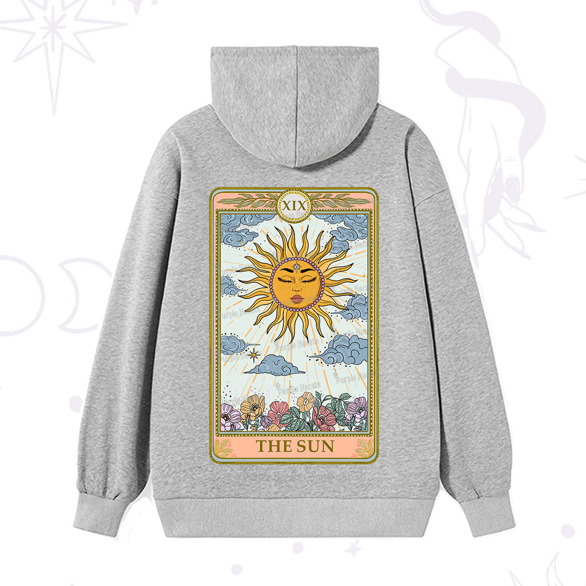 Purplehecate The Sun Tarot Hoodie