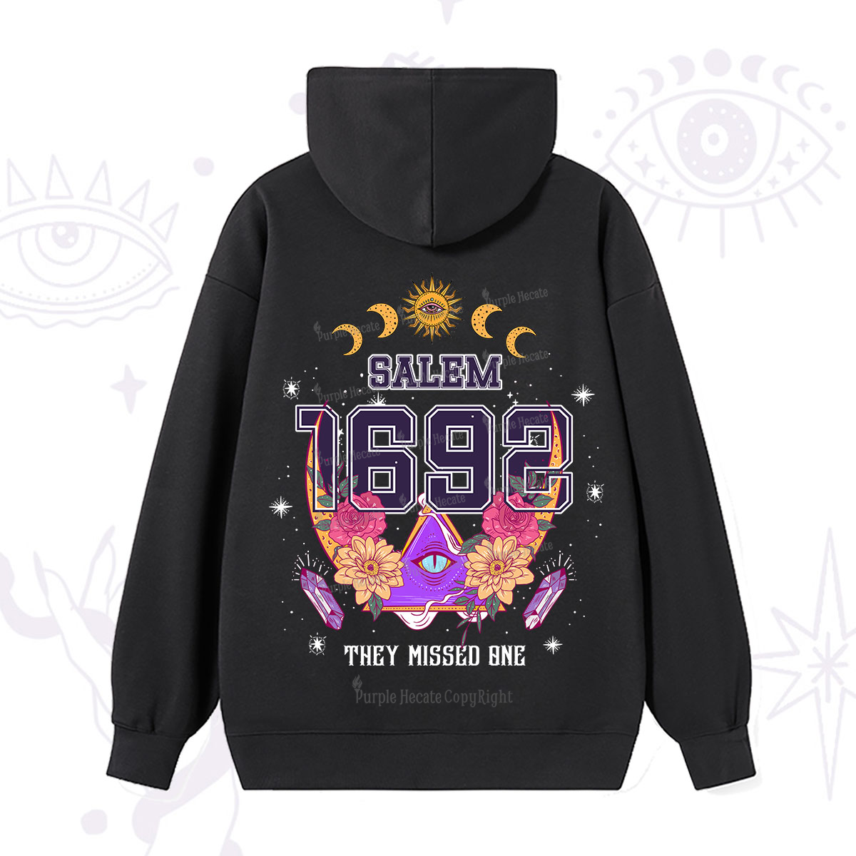 Purplehecate Salem 1692 They Missed One Hoodie