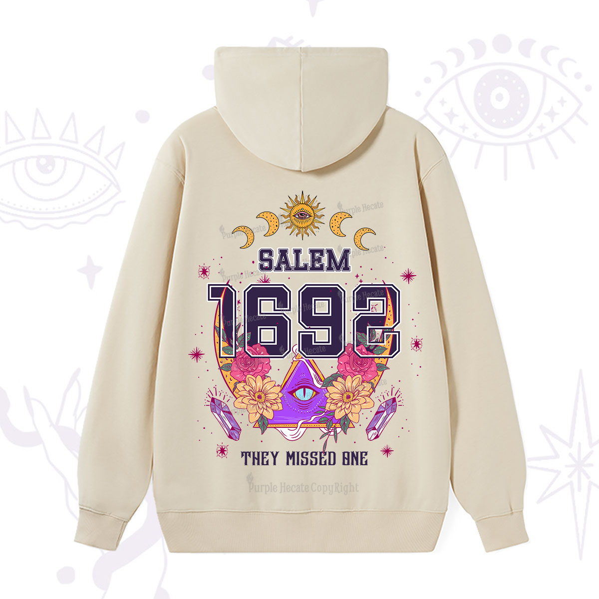 Purplehecate Salem 1692 They Missed One Hoodie