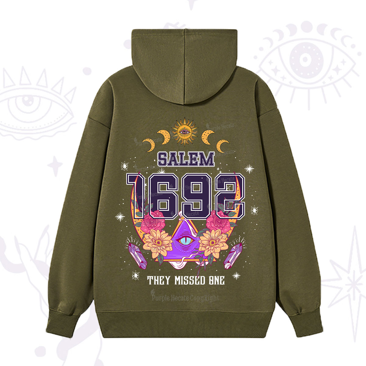 Purplehecate Salem 1692 They Missed One Hoodie