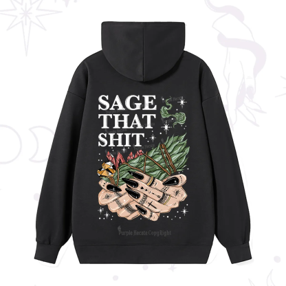 Purplehecate Smudge That Shit Hoodie