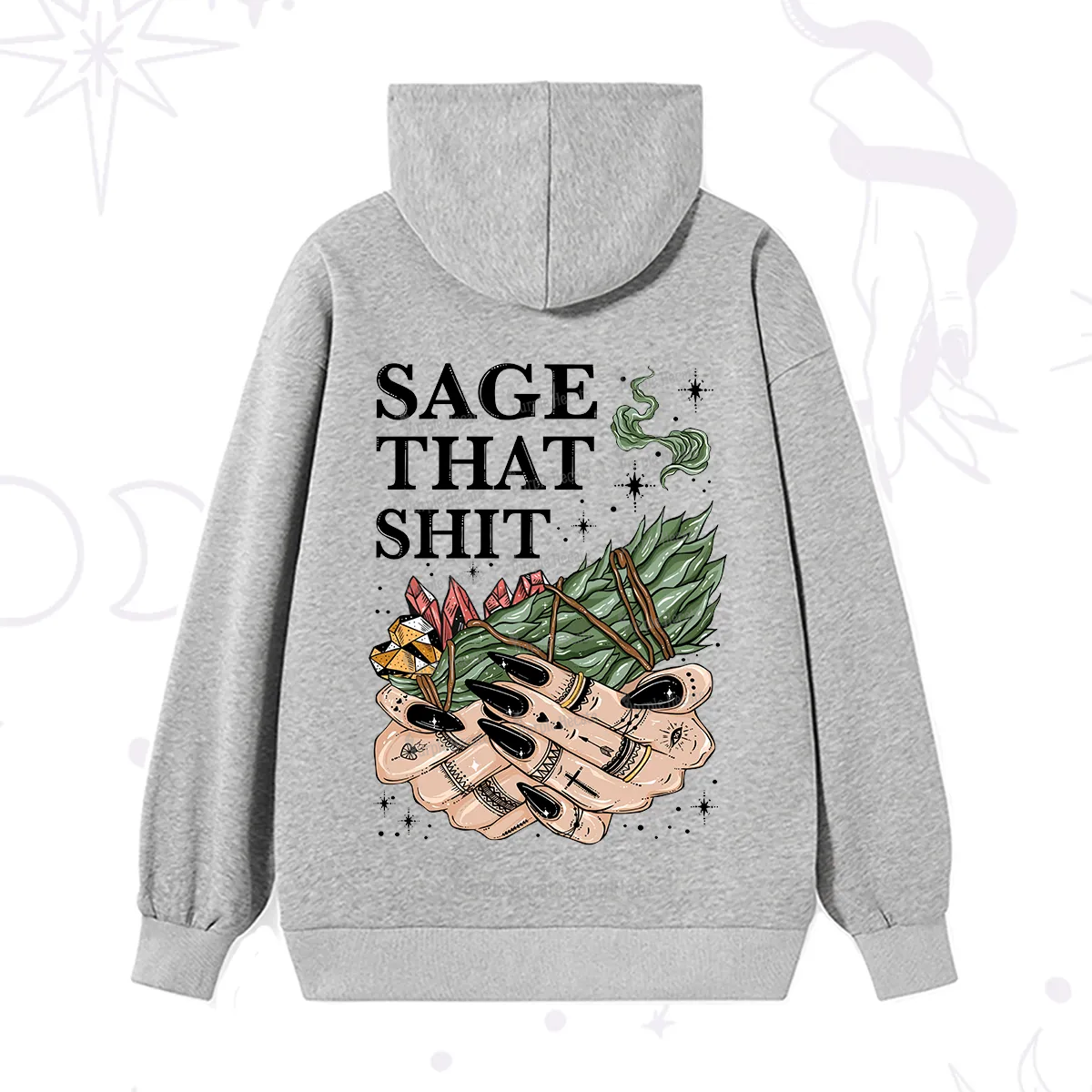 Purplehecate Smudge That Shit Hoodie