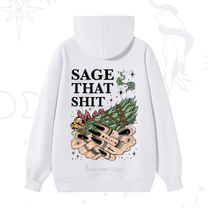 Purplehecate Smudge That Shit Hoodie