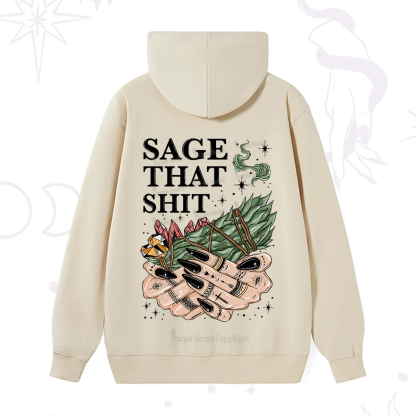 Purplehecate Smudge That Shit Hoodie