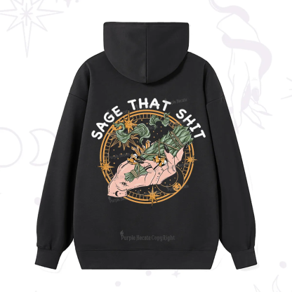 Purplehecate Smudge That Shit Hoodie