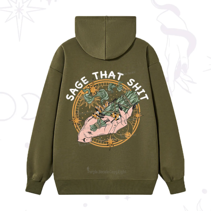 Purplehecate Smudge That Shit Hoodie