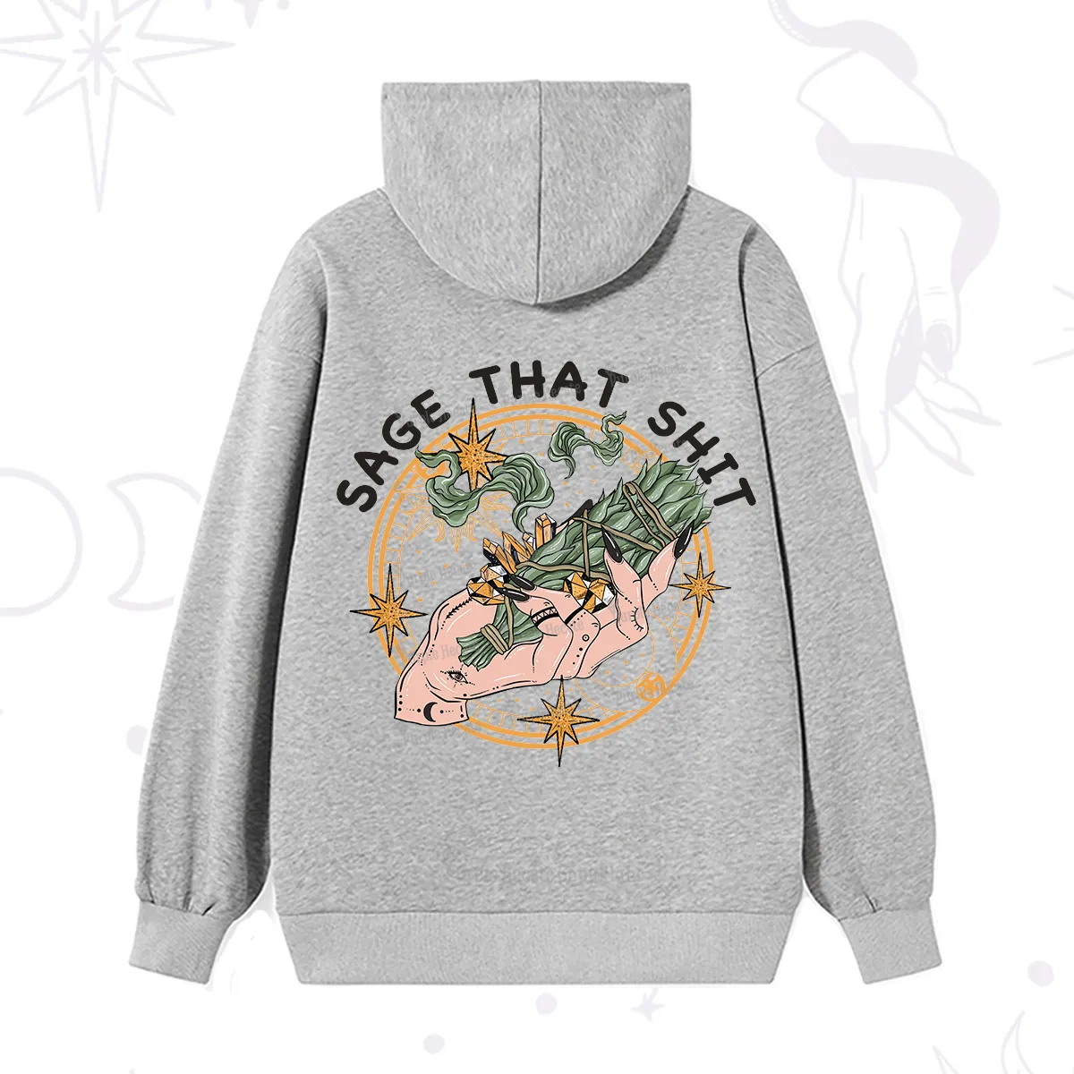 Purplehecate Smudge That Shit Hoodie