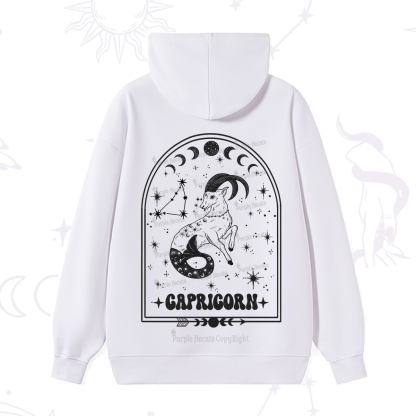 Purplehecate Zodiac Capricorn Under the Stars Hoodie