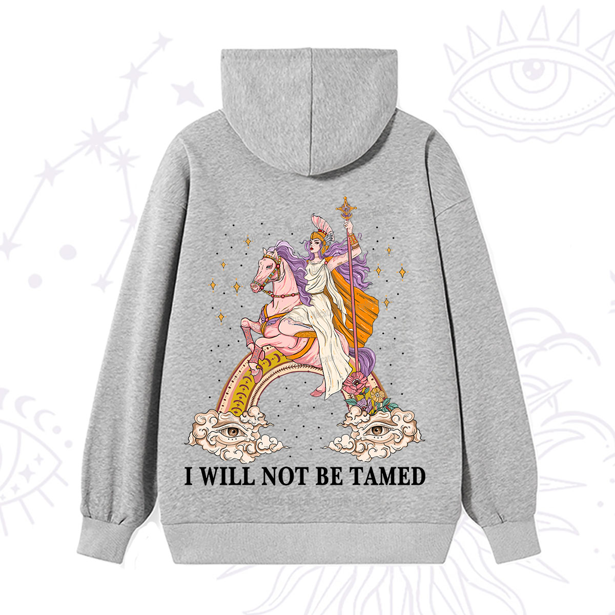 Purplehecate I Will Not Be Tamed Hoodie