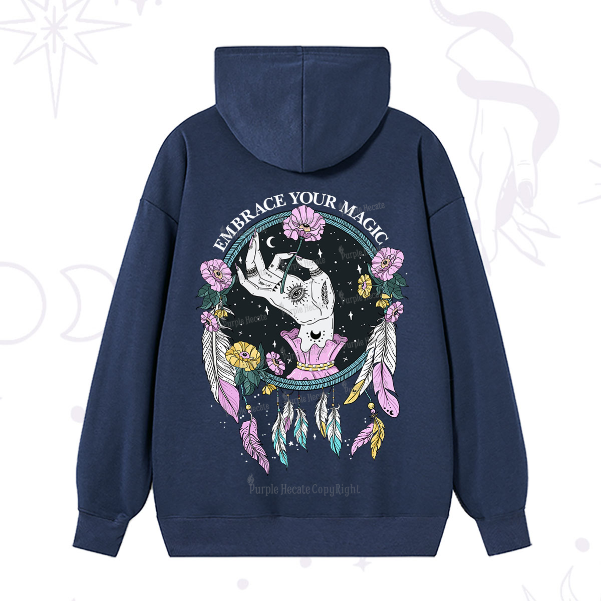 Purplehecate Embrace Your Magic Hoodie