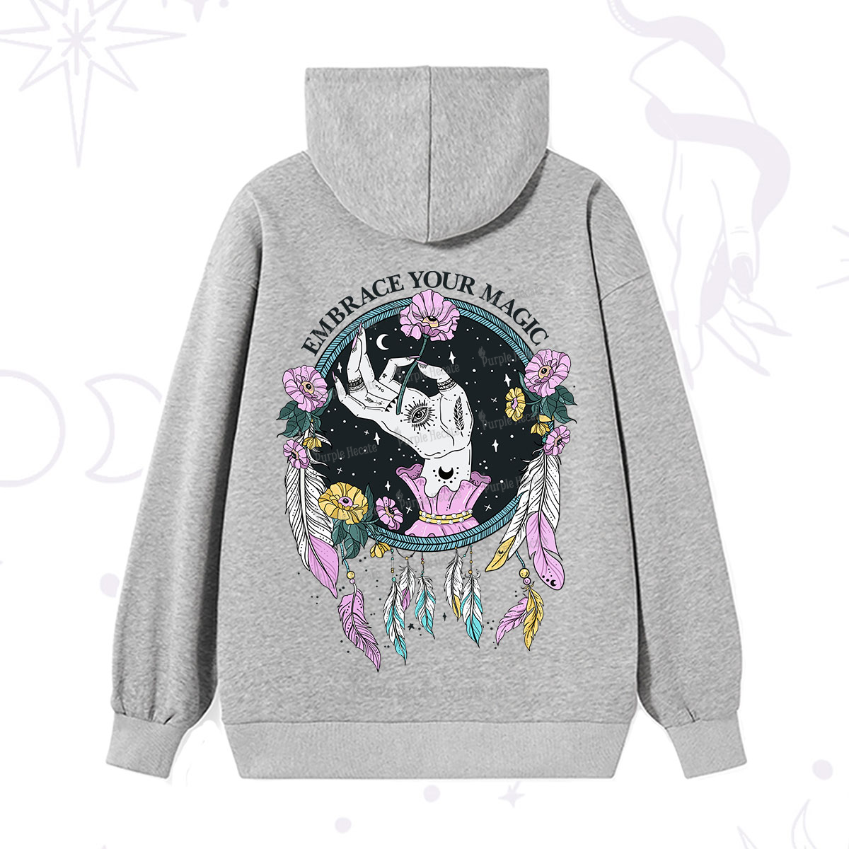 Purplehecate Embrace Your Magic Hoodie
