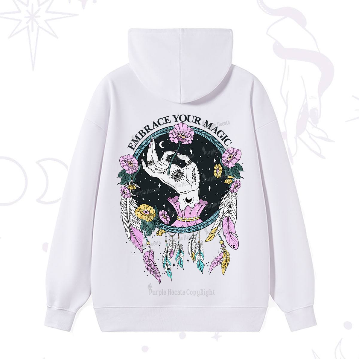 Purplehecate Embrace Your Magic Hoodie