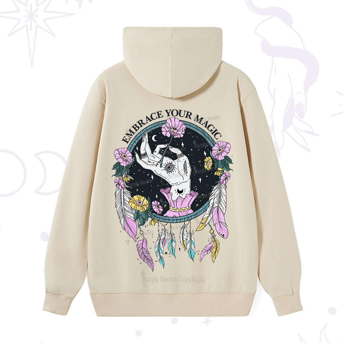 Purplehecate Embrace Your Magic Hoodie