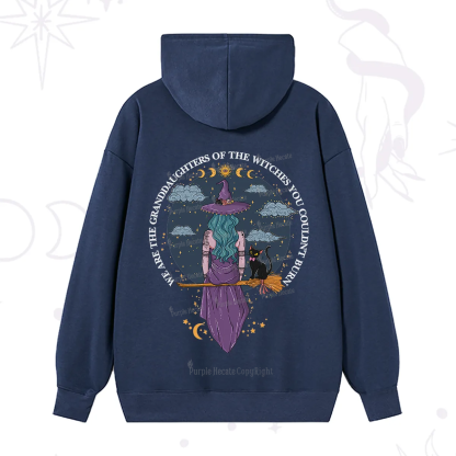 Purplehecate We Are the Granddaughters of the Witches You Could Not Burn Hoodie