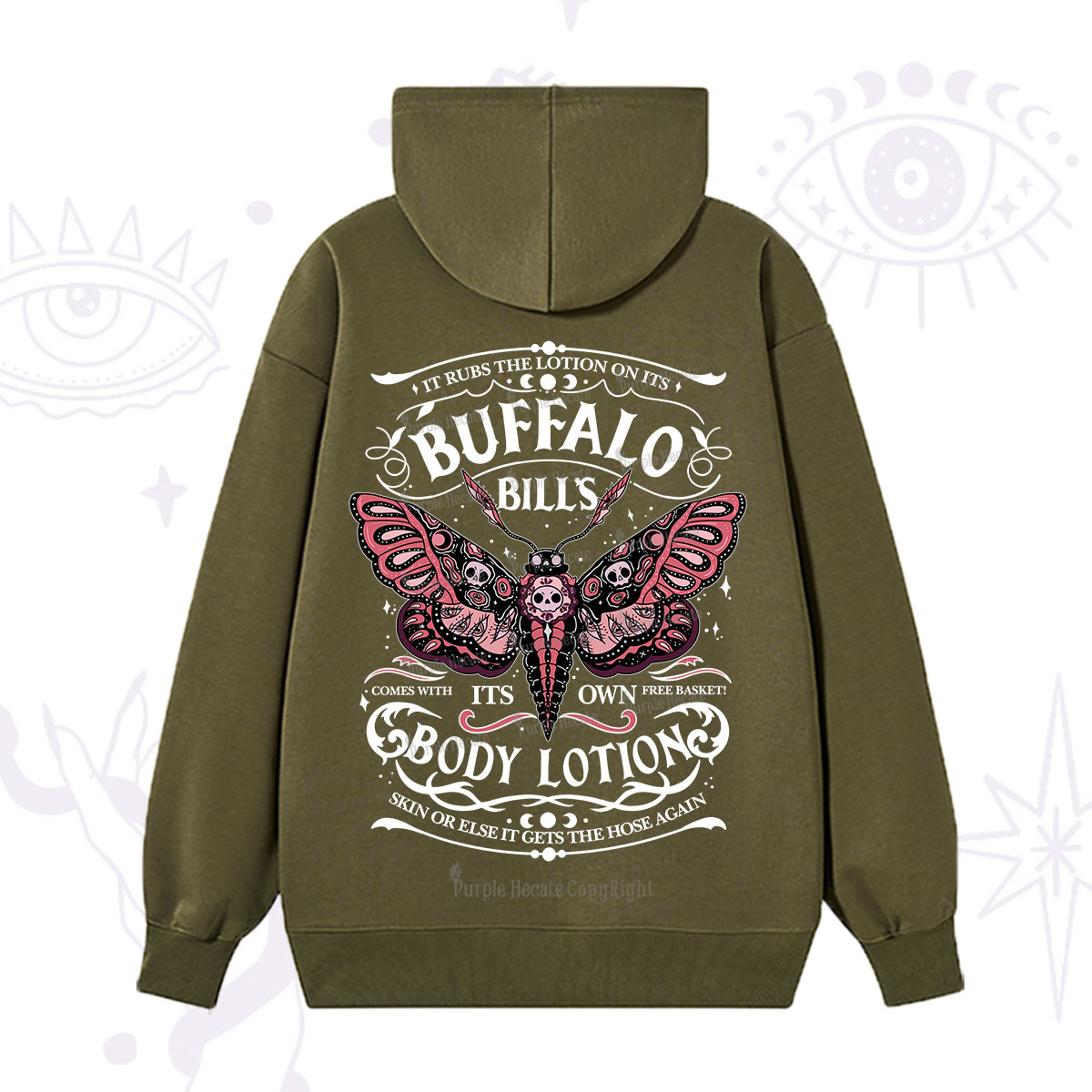 Purplehecate Buffalo Bill's Body Lotion Hoodie