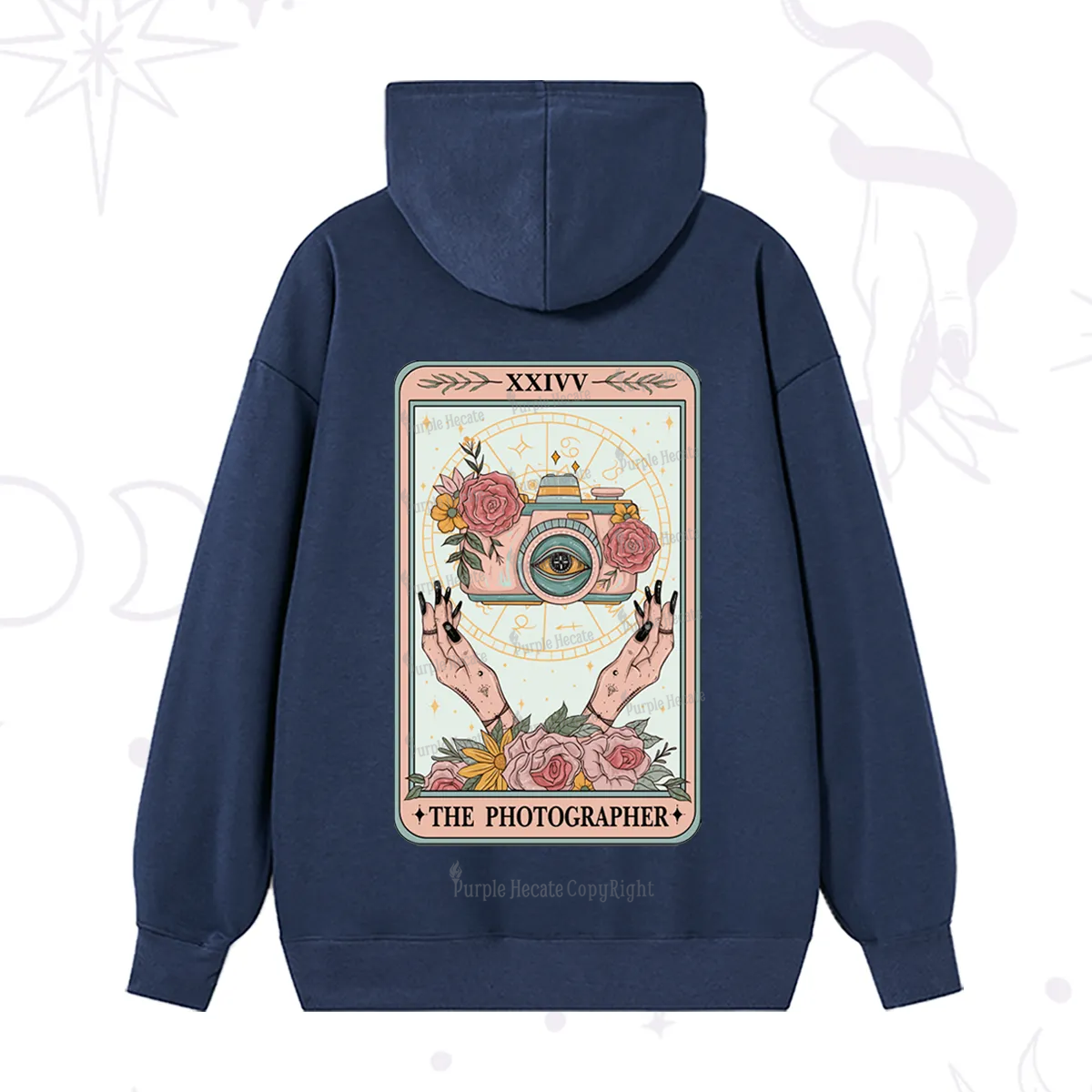 Purplehecate The Photographter Tarot Hoodie