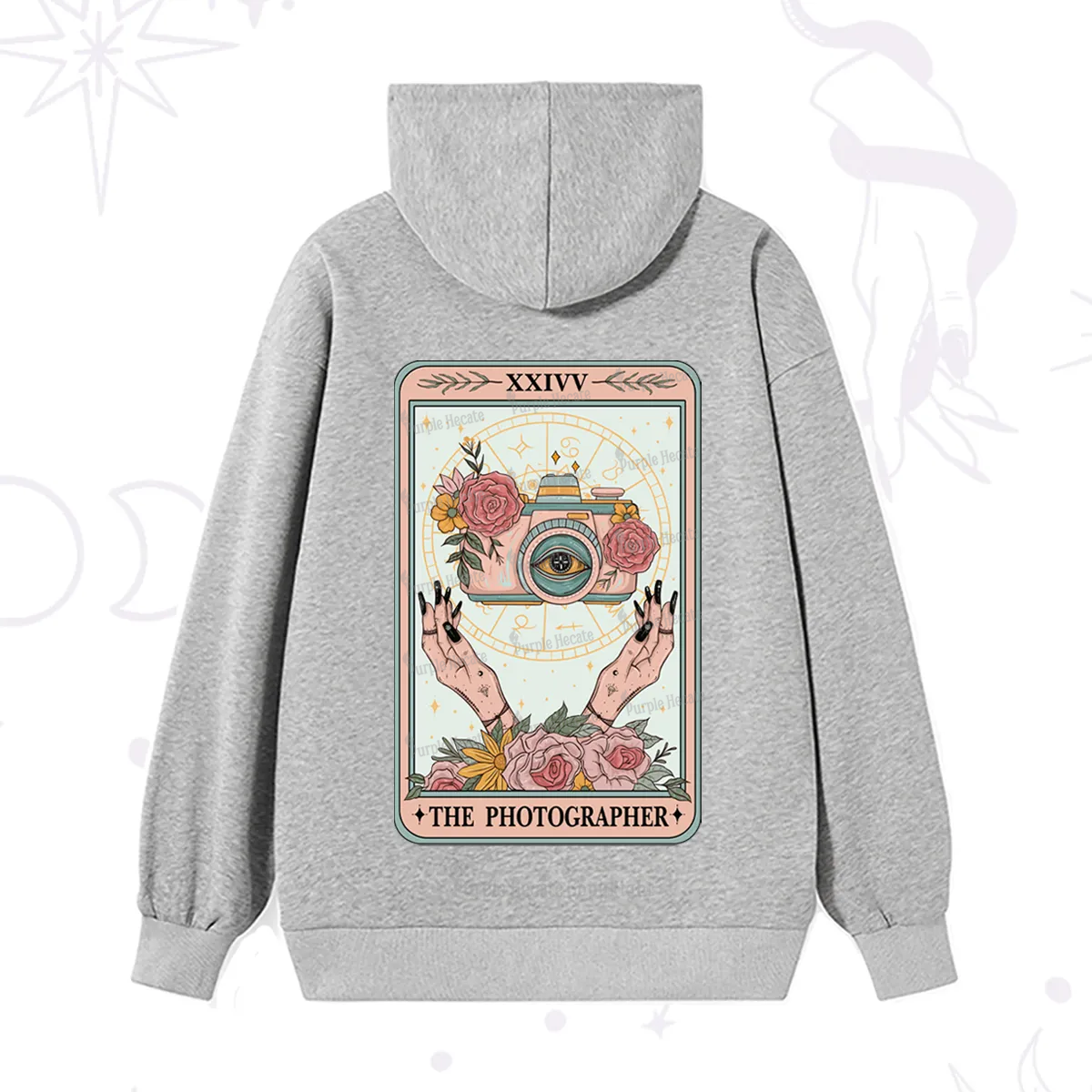 Purplehecate The Photographter Tarot Hoodie