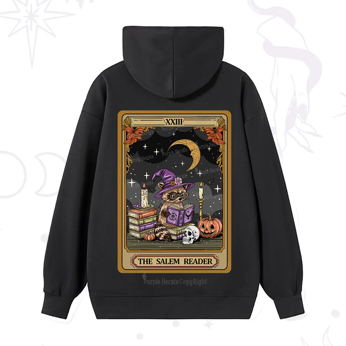 Purplehecate The Salem Reader Tarot Hoodie
