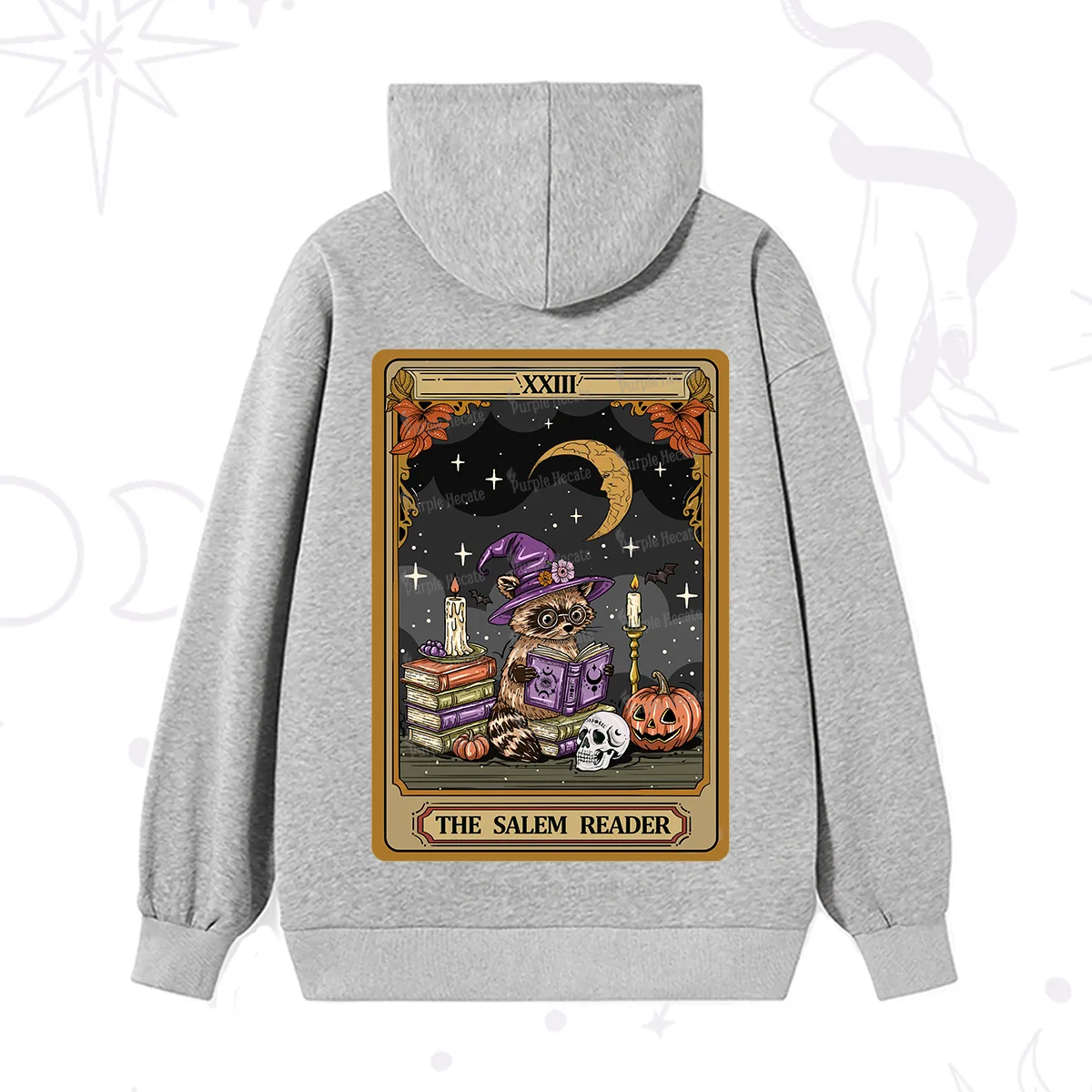 Purplehecate The Salem Reader Tarot Hoodie