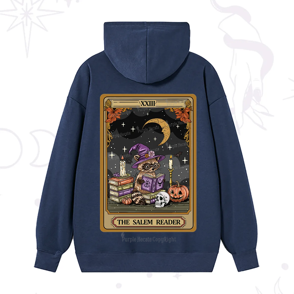 Purplehecate The Salem Reader Tarot Hoodie