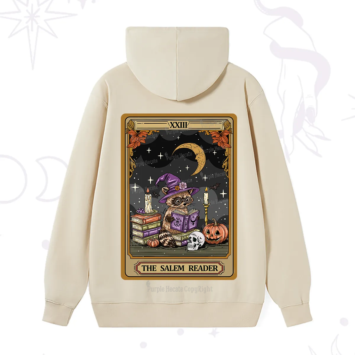 Purplehecate The Salem Reader Tarot Hoodie