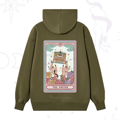 Purplehecate The Writer Tarot Card Hoodie